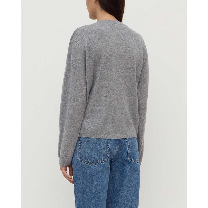 Assembly Label Odelle Cashmere Knit Grey Marle image number 1